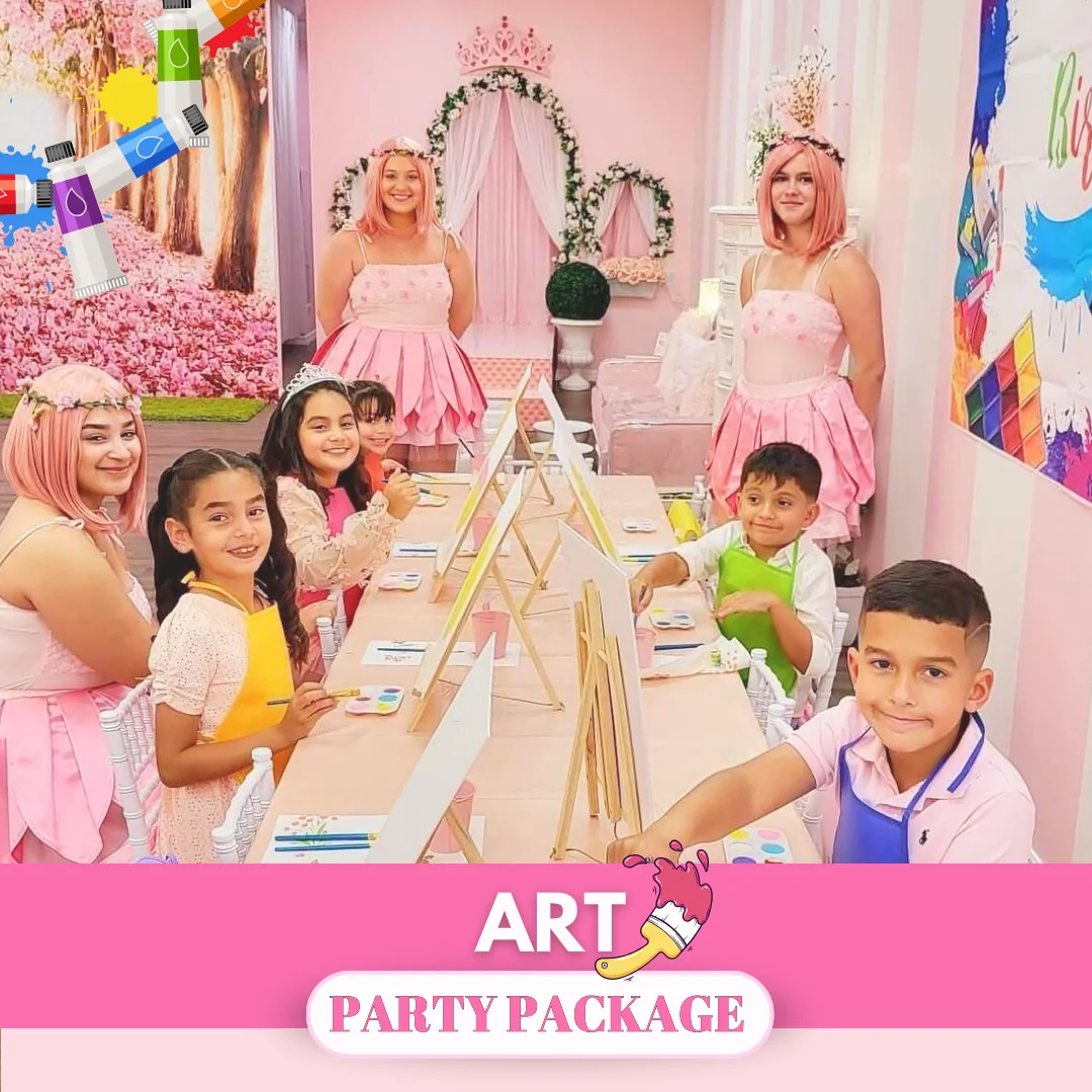 art a Little Princess Spa® Party Package