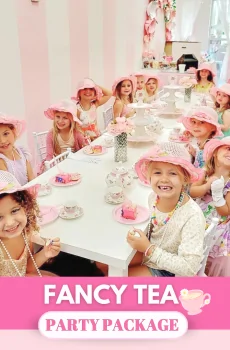 fancy tea a Little Princess Spa® Party Package