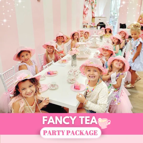 fancy tea a Little Princess Spa® Party Package