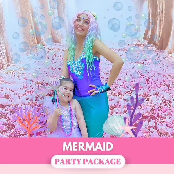 mermaid a Little Princess Spa® Party Package