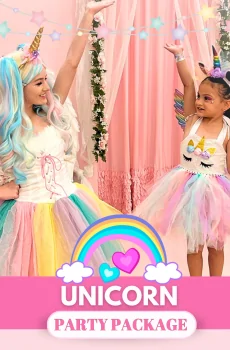 unicorn a Little Princess Spa® Party Package