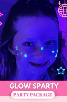Little Princess Spa® glow sparty party package