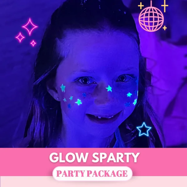 Little Princess Spa® glow sparty party package