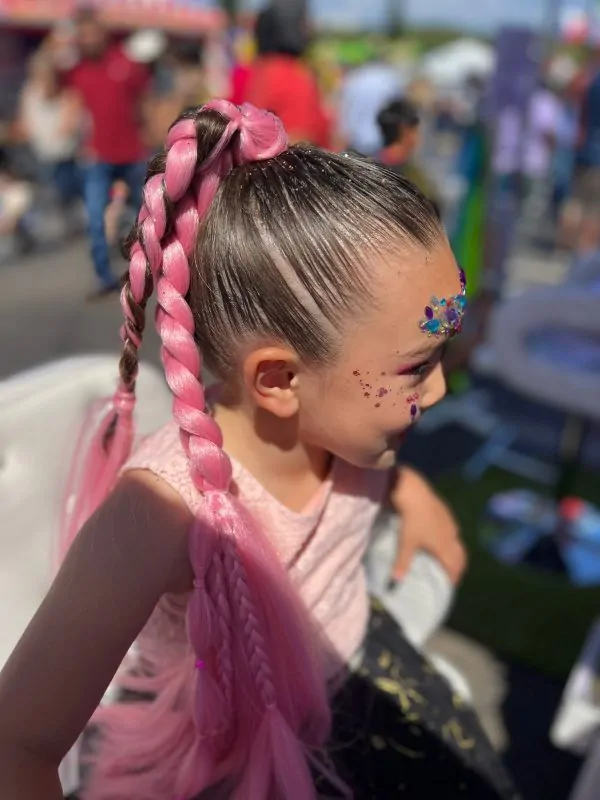 feed in braids